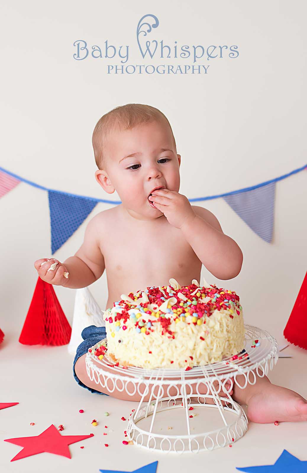 Baby Cake Smash - Baby Whispers Photography Royston Cambridge